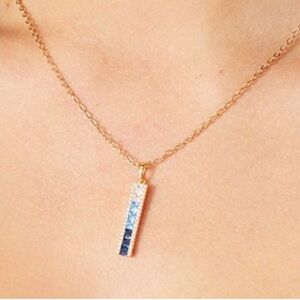 NWOT Vince Camuto Tricolor Stone Pendant Necklace- Sold Out Online!